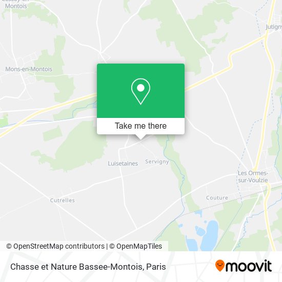 Chasse et Nature Bassee-Montois map