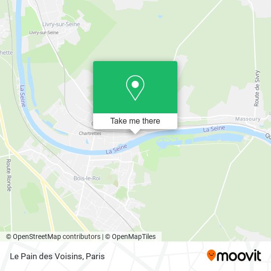 Le Pain des Voisins map