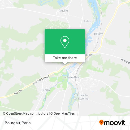 Bourgau map