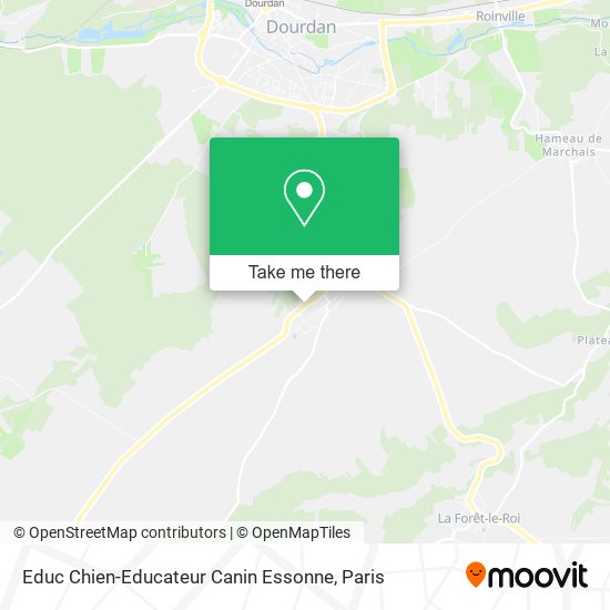 Mapa Educ Chien-Educateur Canin Essonne