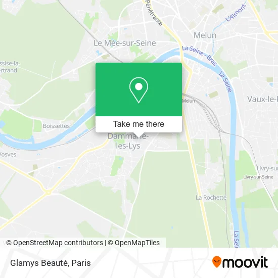 Glamys Beauté map