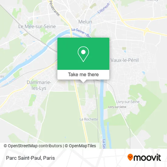 Parc Saint-Paul map