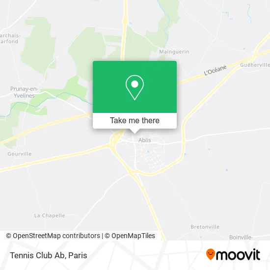 Tennis Club Ab map