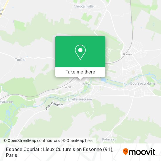 Espace Couriat : Lieux Culturels en Essonne (91) map