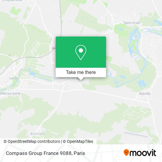 Compass Group France 9088 map