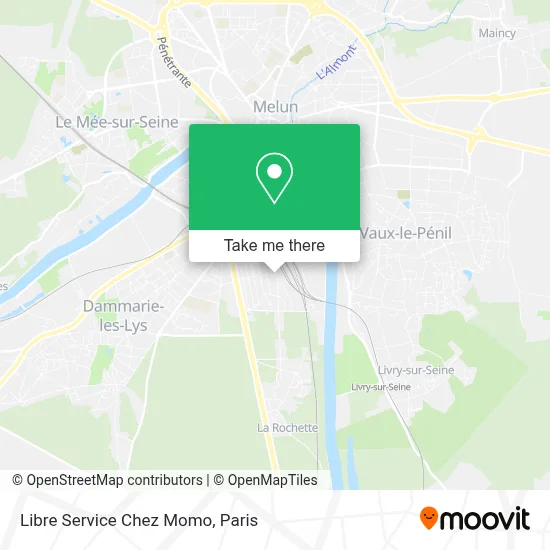 Libre Service Chez Momo map