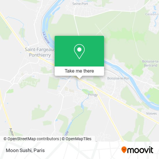 Moon Sushi map