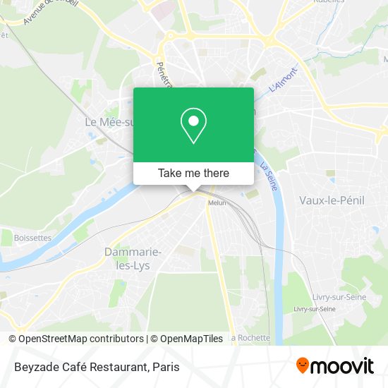 Beyzade Café Restaurant map