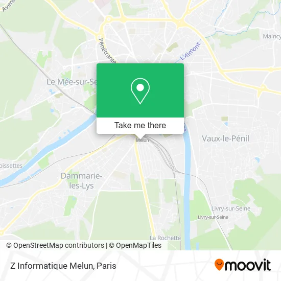 Z Informatique Melun map