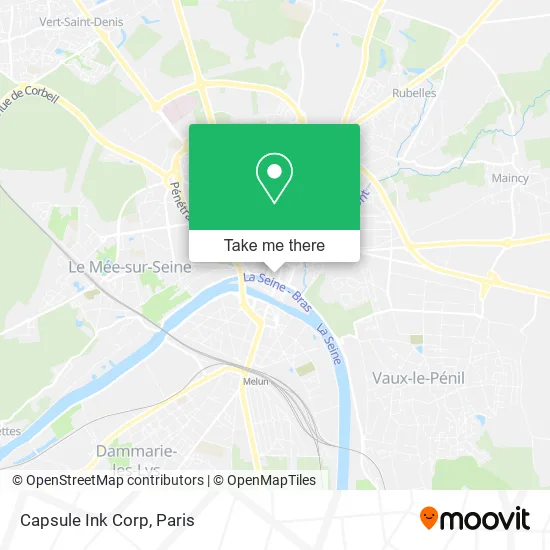 Capsule Ink Corp map