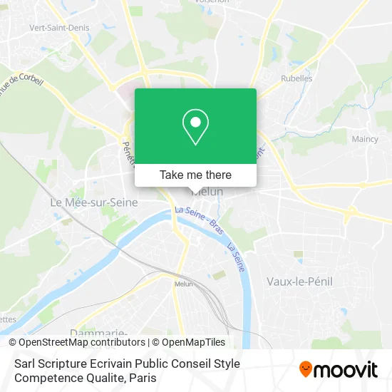 Sarl Scripture Ecrivain Public Conseil Style Competence Qualite map