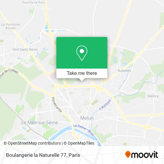 Boulangerie la Naturelle 77 map