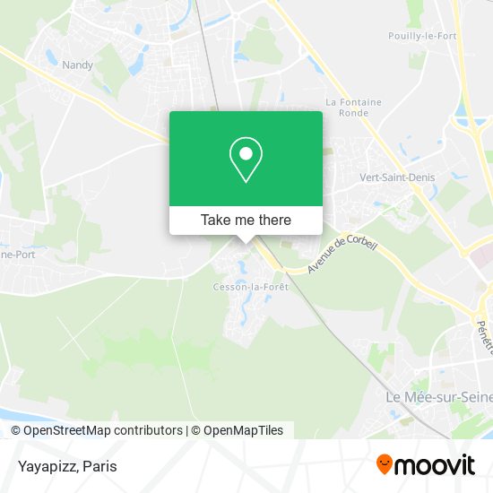 Yayapizz map