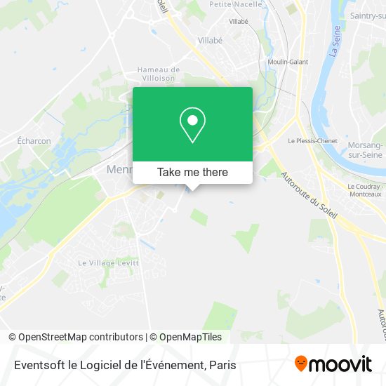 Mapa Eventsoft le Logiciel de l'Événement