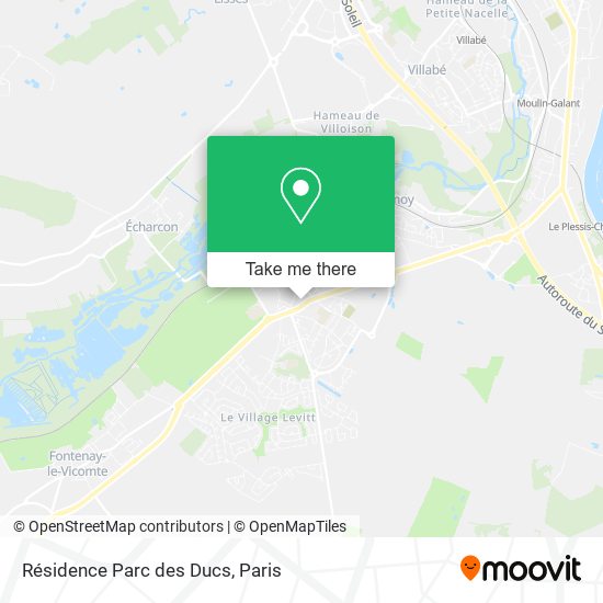 Résidence Parc des Ducs map