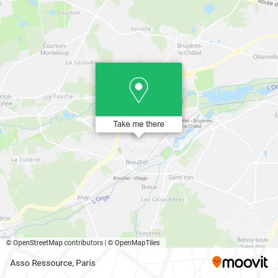 Asso Ressource map