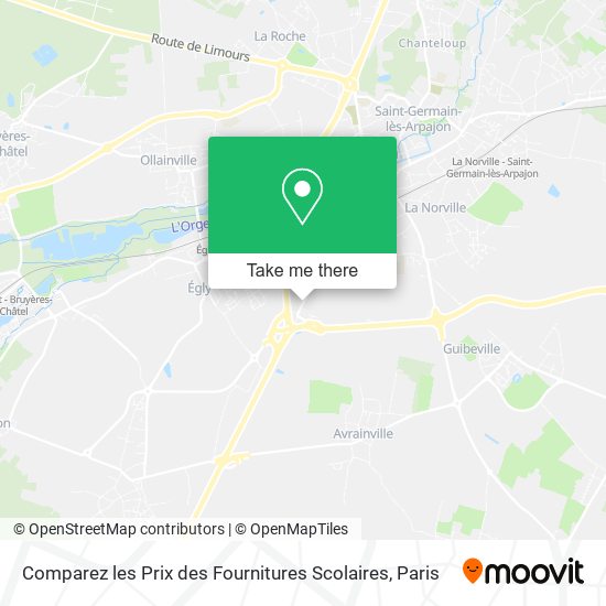 Comparez les Prix des Fournitures Scolaires map
