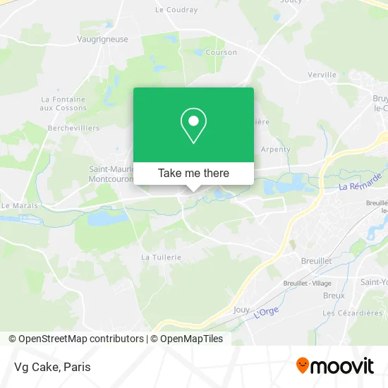 Vg Cake map