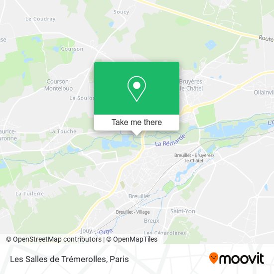 Les Salles de Trémerolles map