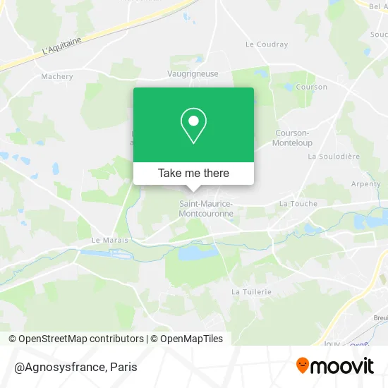 @Agnosysfrance map