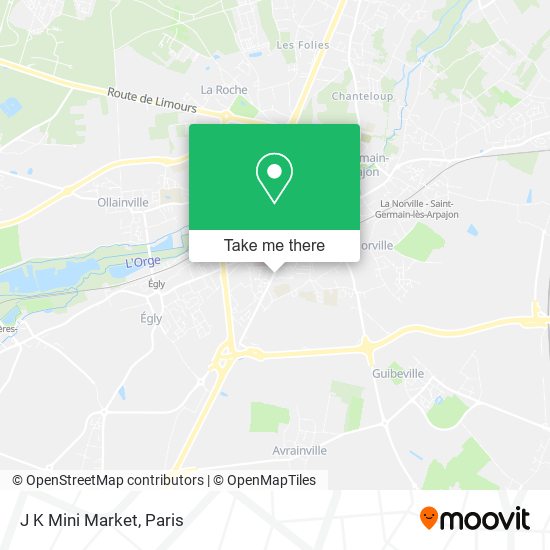 J K Mini Market map