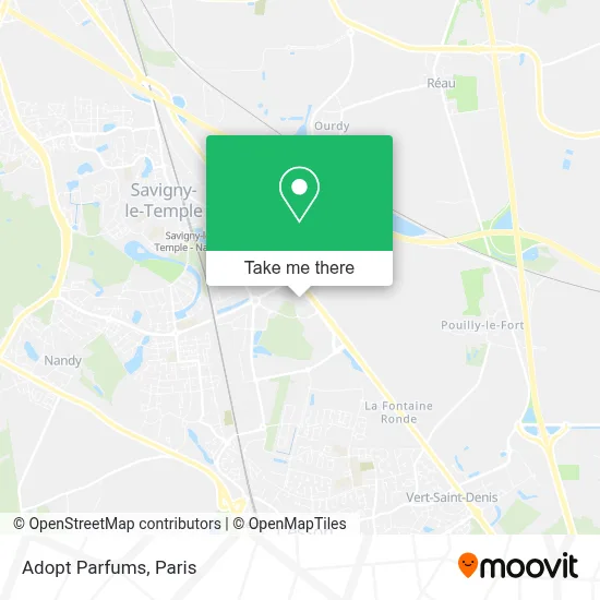 Adopt Parfums map