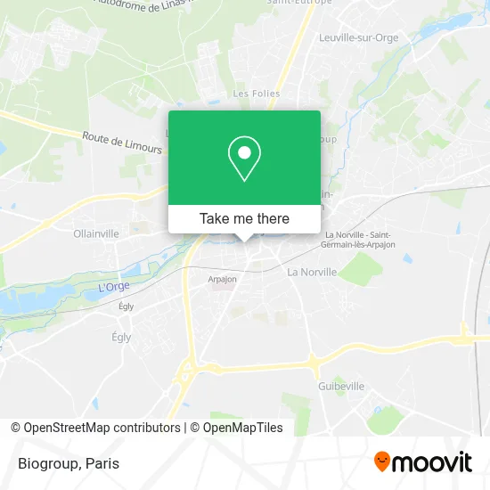 Biogroup map