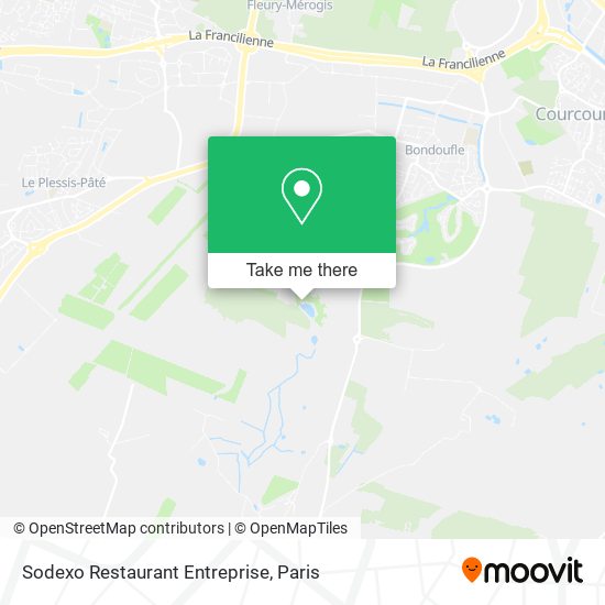 Sodexo Restaurant Entreprise map