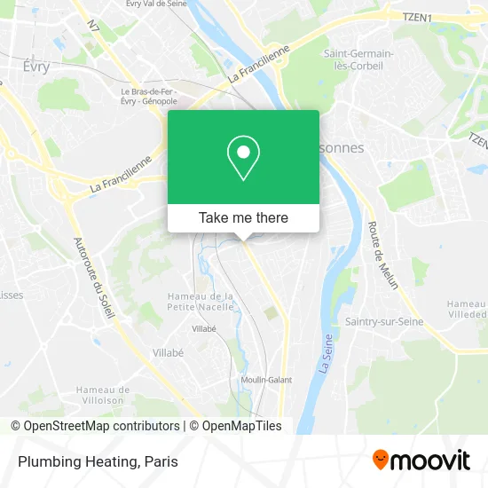 Plomberie Chauffage map