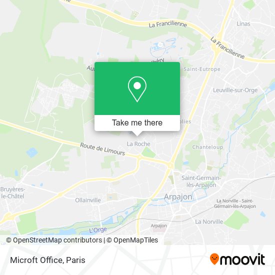 Microft Office map