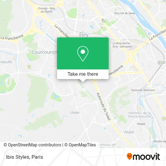 ibis Styles map