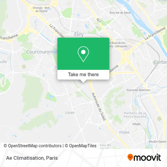 Ae Climatisation map