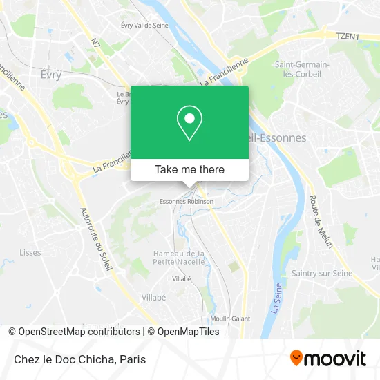 Chez le Doc Chicha map