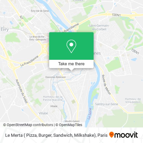 Le Merta ( Pizza, Burger, Sandwich, Milkshake) map