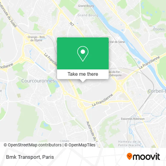 Mapa Bmk Transport