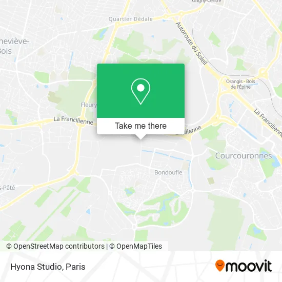 Hyona Studio map