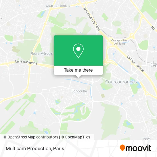 Multicam Production map