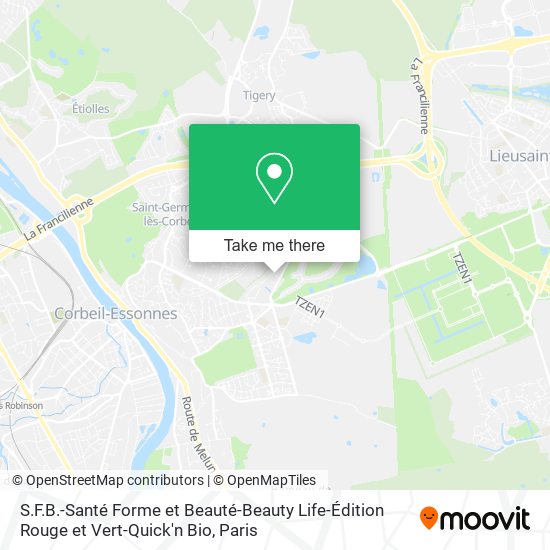 Mapa S.F.B.-Santé Forme et Beauté-Beauty Life-Édition Rouge et Vert-Quick'n Bio