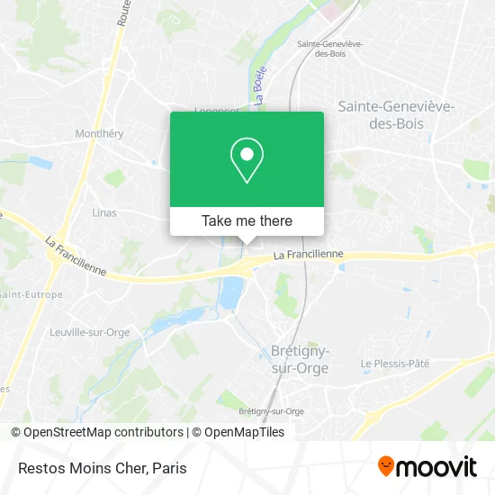 Restos Moins Cher map