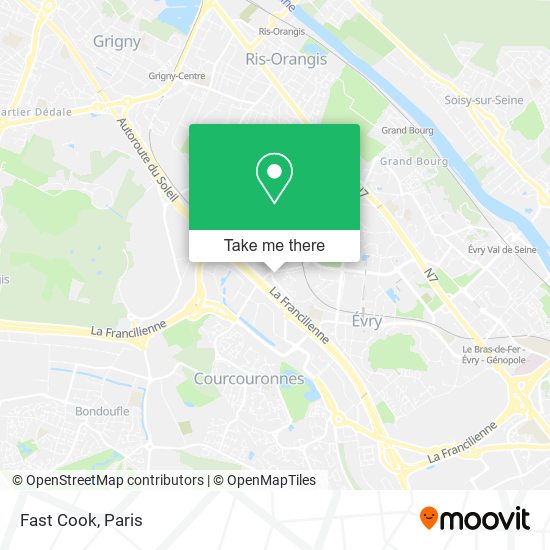 Fast Cook map