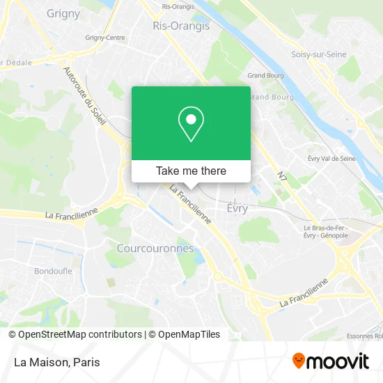 La Maison map