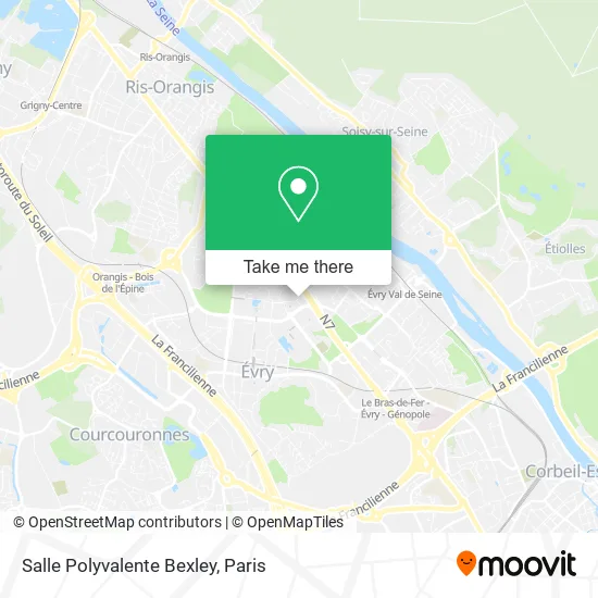 Salle Polyvalente Bexley map