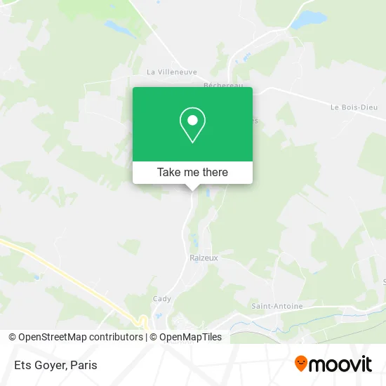 Ets Goyer map