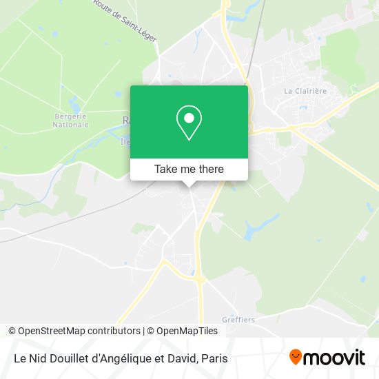 Le Nid Douillet d'Angélique et David map