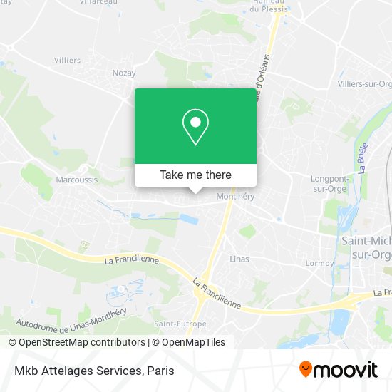 Mkb Attelages Services map