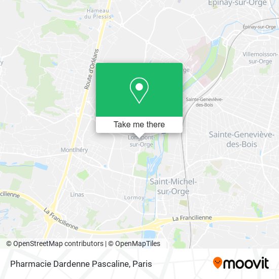 Pharmacie Dardenne Pascaline map