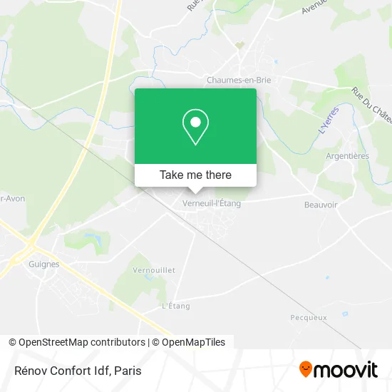 Rénov Confort Idf map