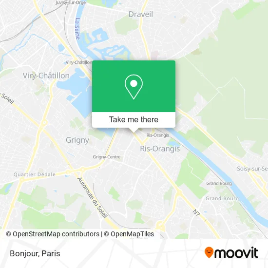 Bonjour map