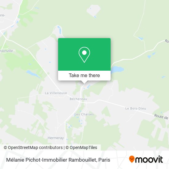 Mapa Mélanie Pichot-Immobilier Rambouillet