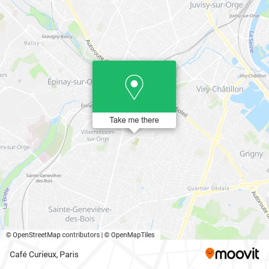 Café Curieux map